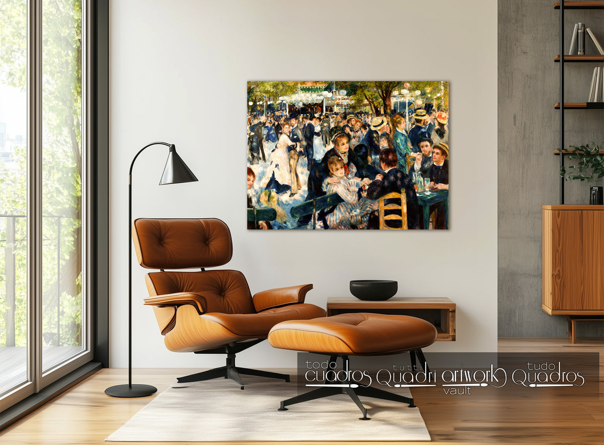 Baile en Moulin de la Galette, Renoir