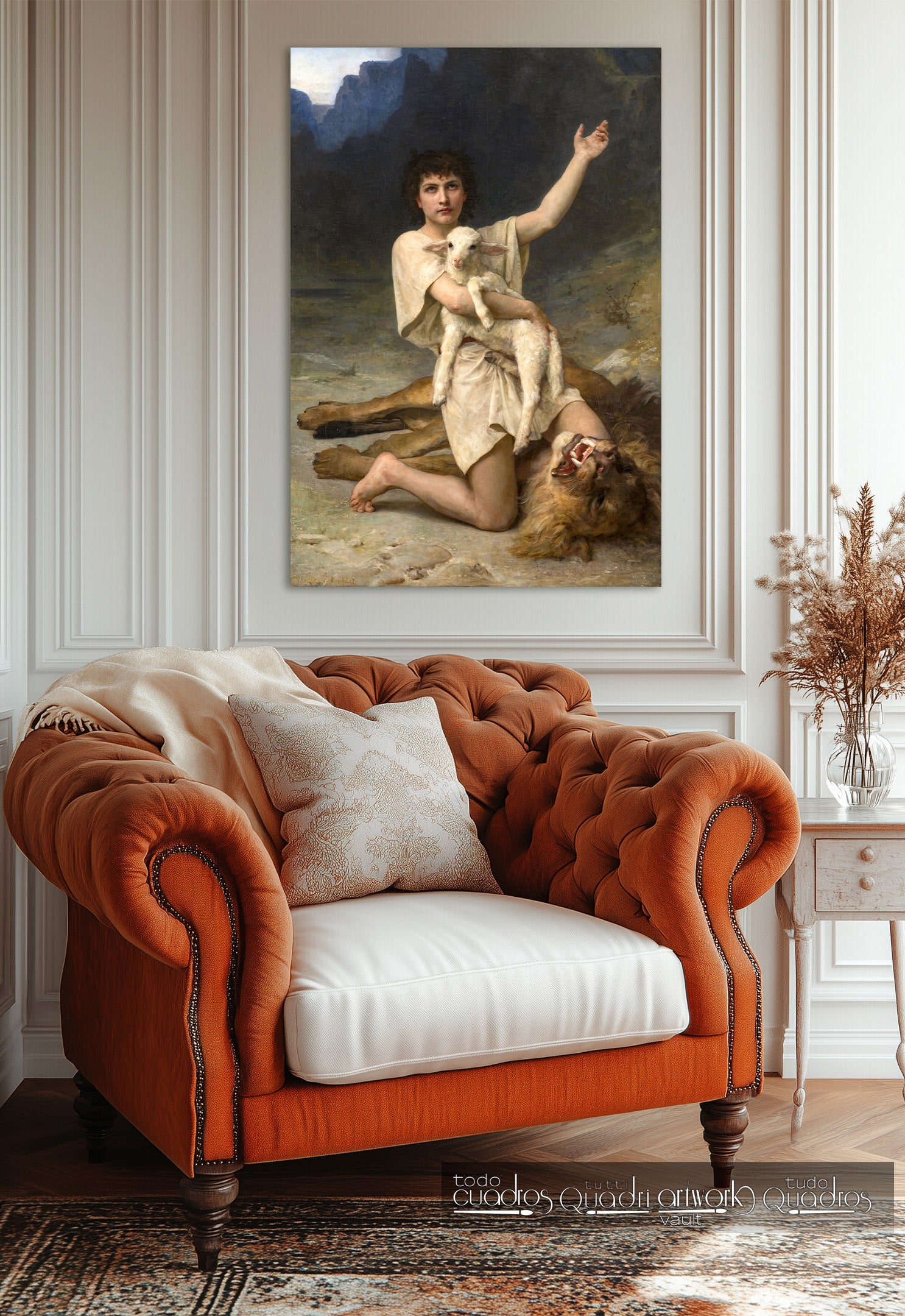 David el pastorcillo, Elizabeth Jane Gardner Bouguereau