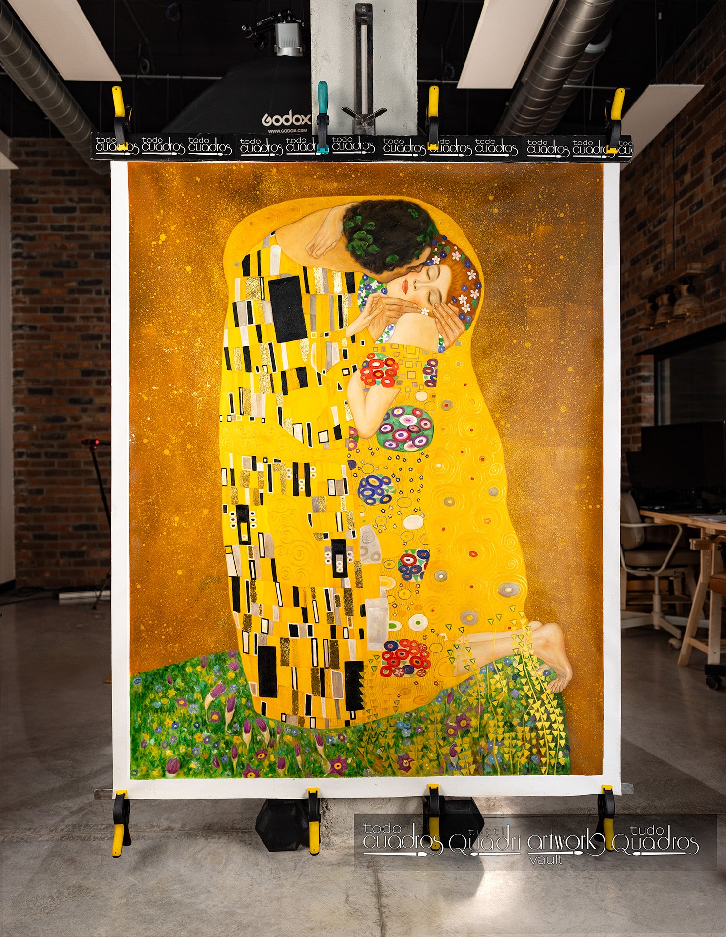 El beso, Klimt