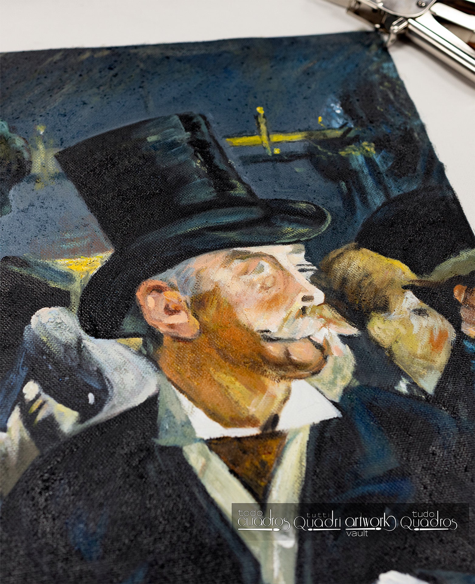En el café, Manet