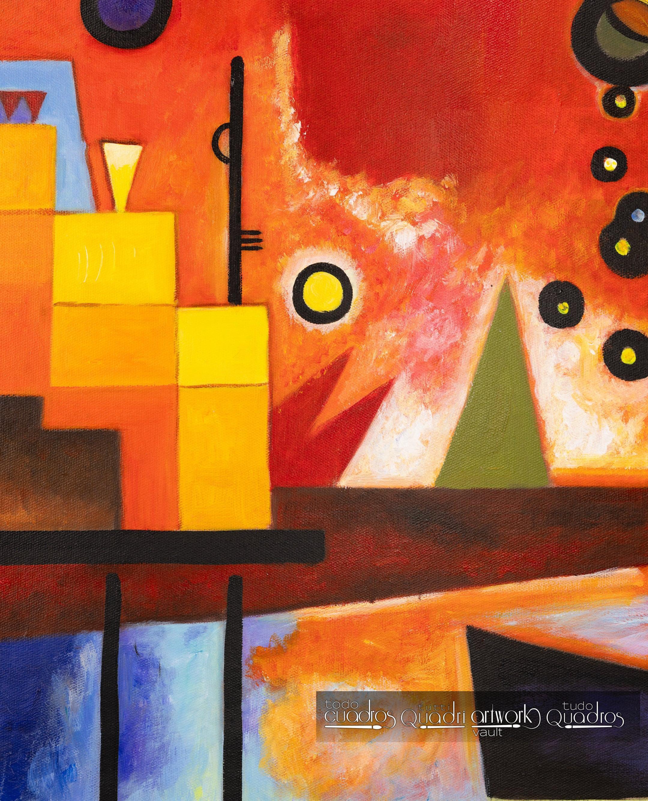 Rojo pesado, Kandinsky