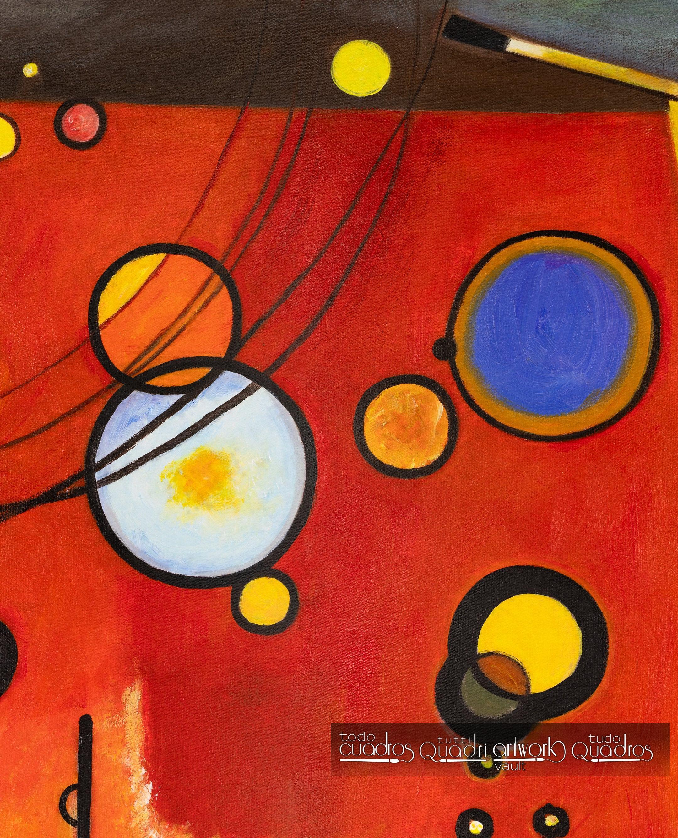 Rojo pesado, Kandinsky
