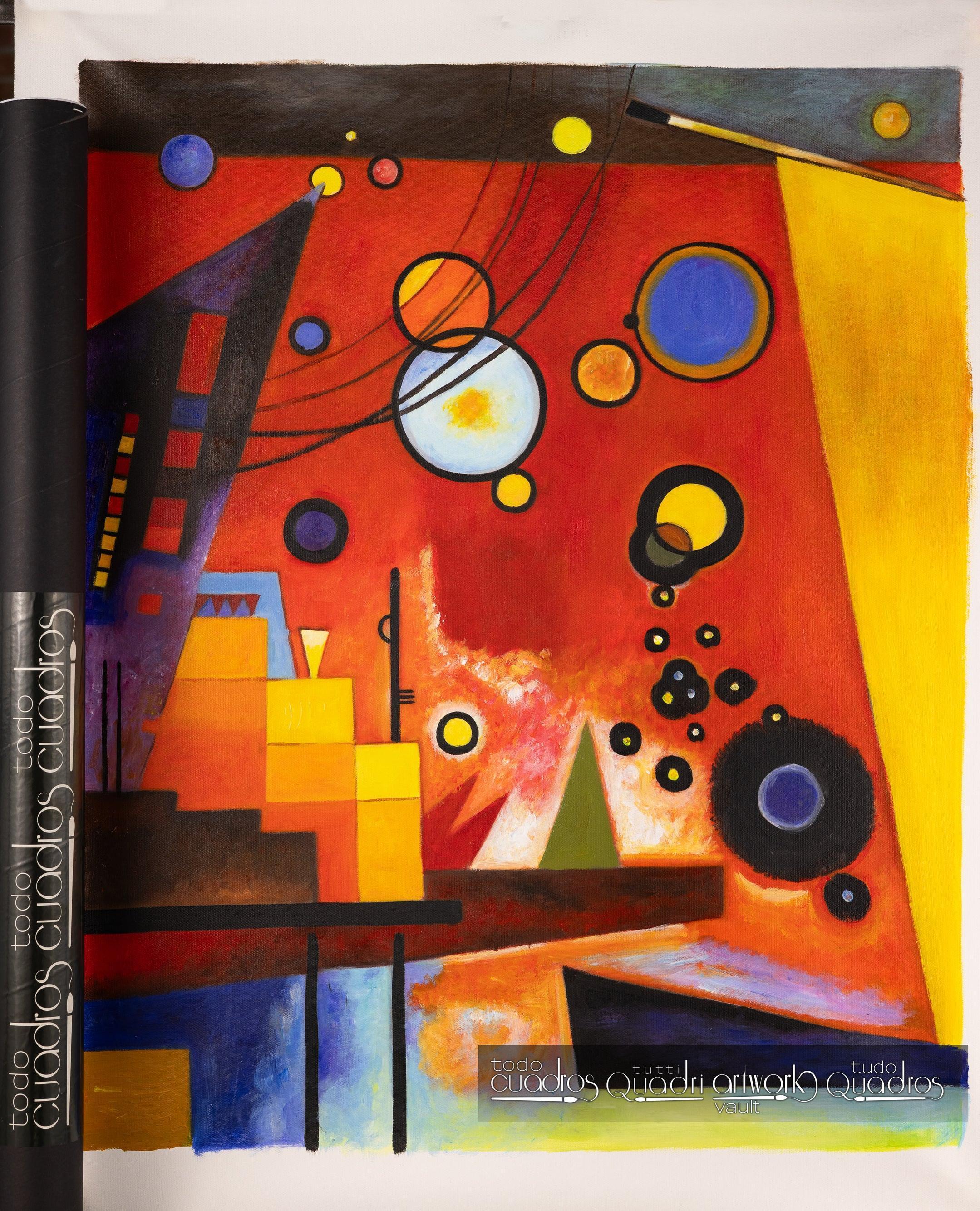Rojo pesado, Kandinsky
