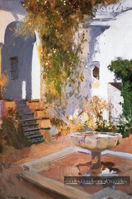 Gruta del jardín en Sevilla, Sorolla