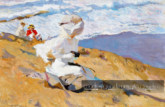 Instantánea de Biarritz, Sorolla