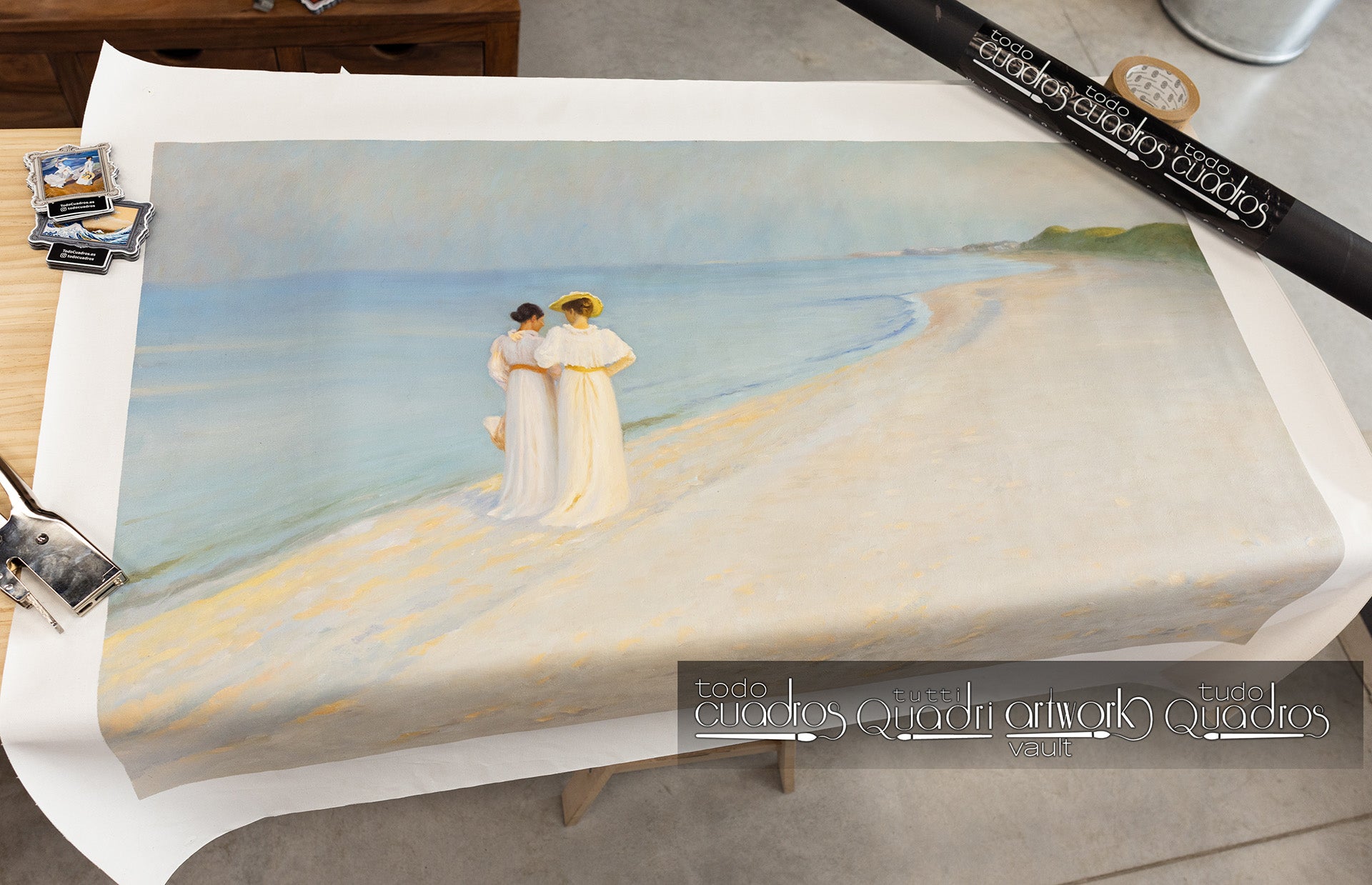 Tarde de verano en la playa de Skagen, P. S. Krøyer