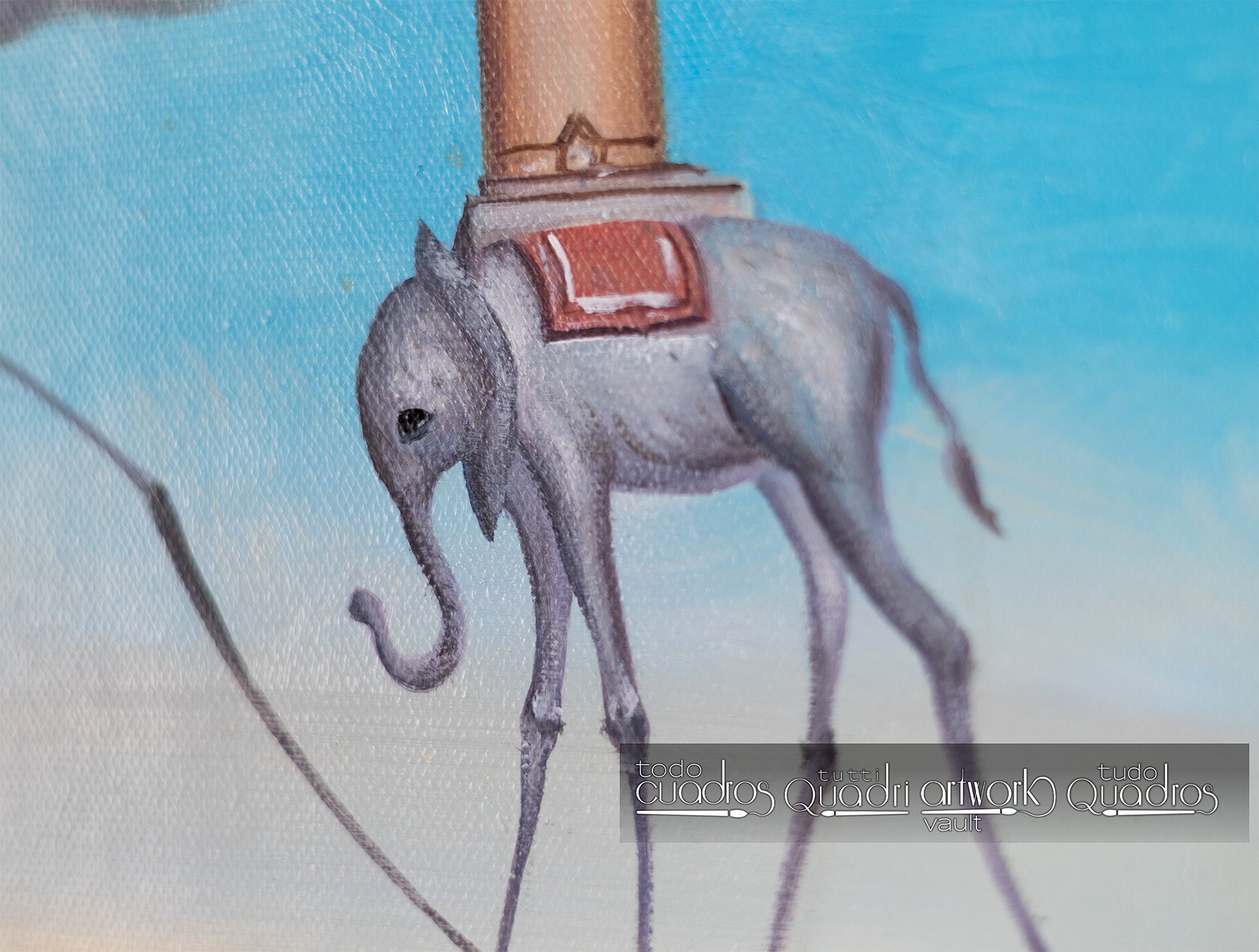 La tentación de San Antonio, Dalí