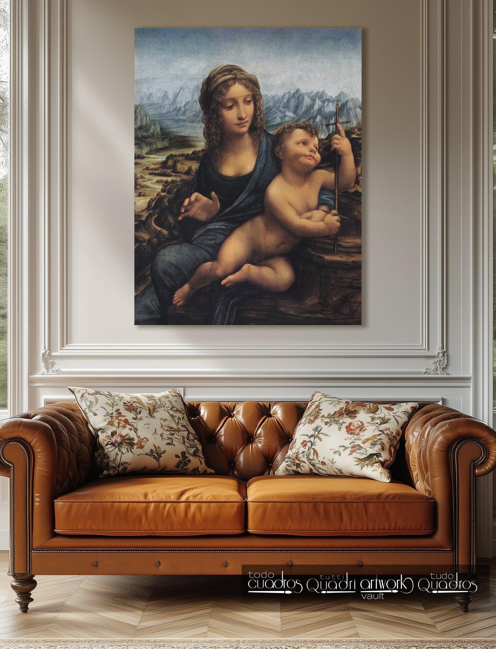 Virgen del huso, Leonardo da Vinci