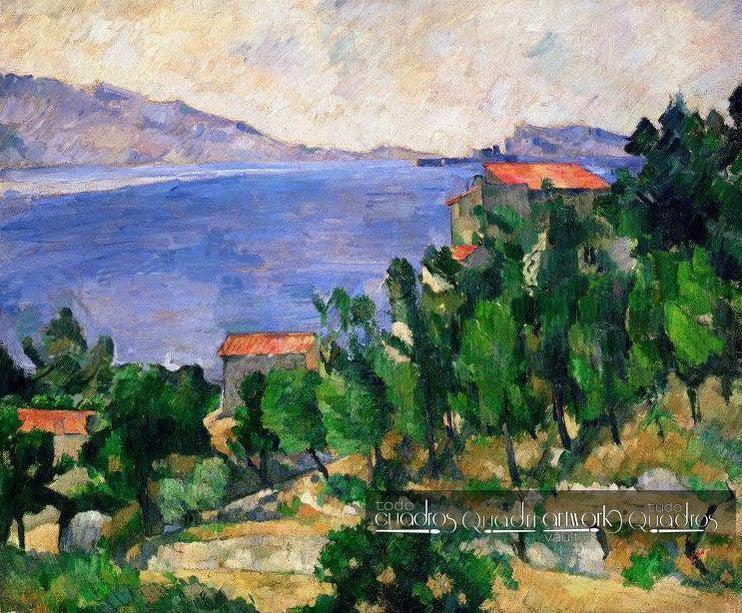 Vista del monte Marseilleveyre, Cezanne