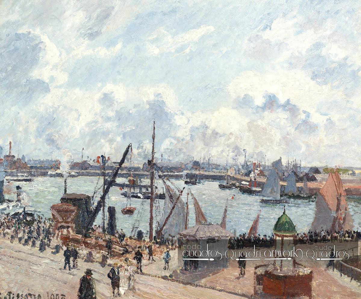 El Antepuerto de Havre por la Mañana, Pissarro