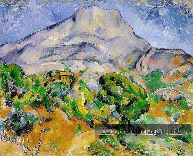 Montañas de Santa Victoria, Cézanne