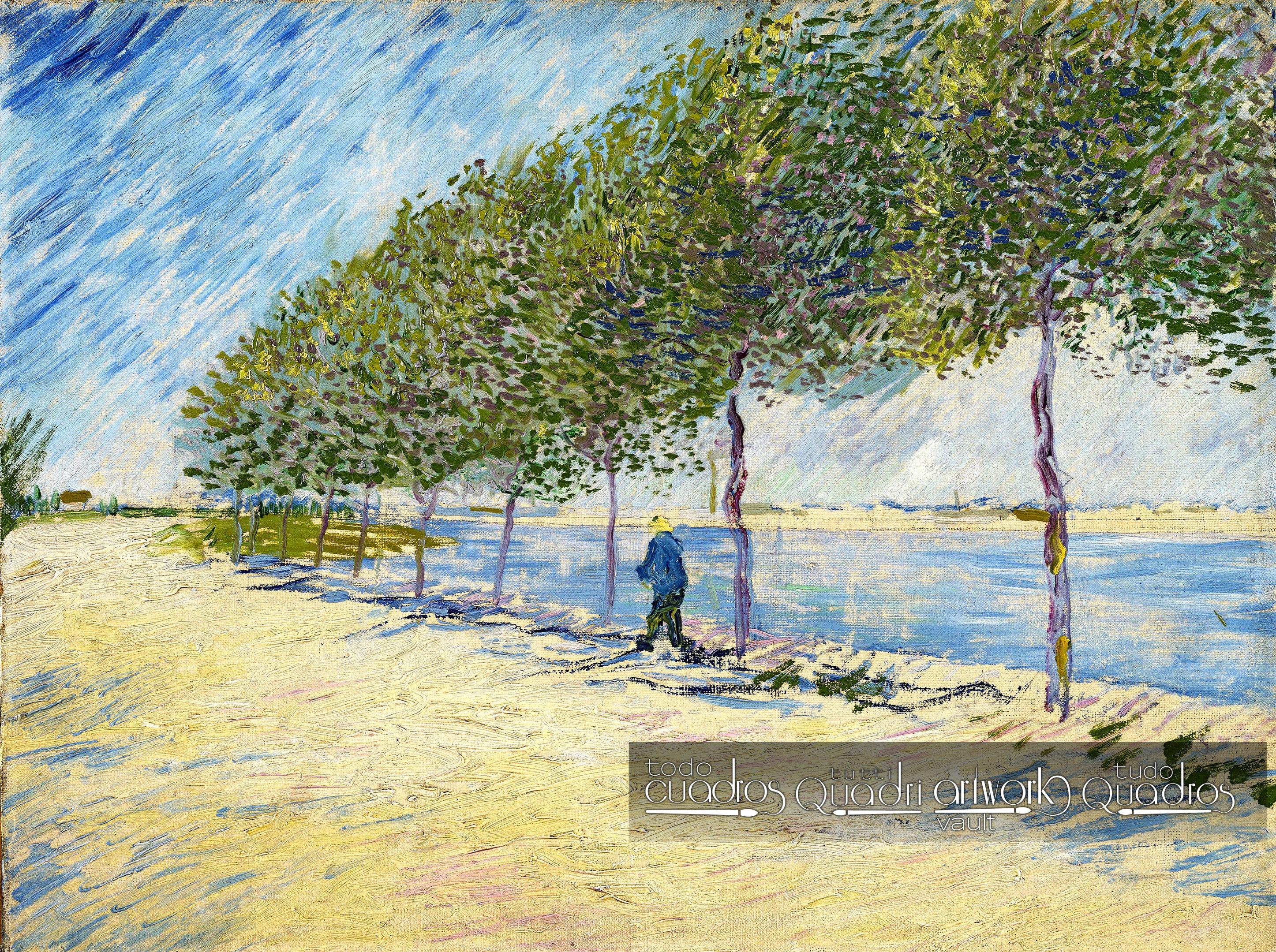 Paseo a lo largo del Sena, Van Gogh