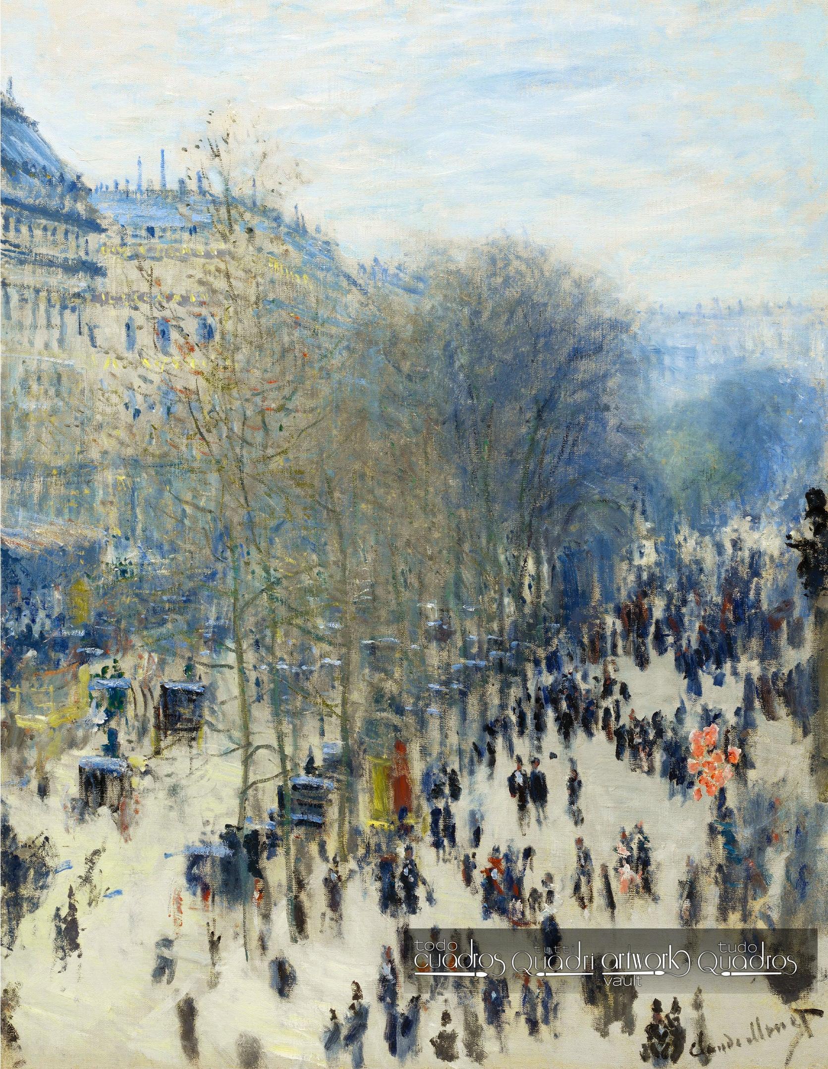 Boulevard Capucines, Monet