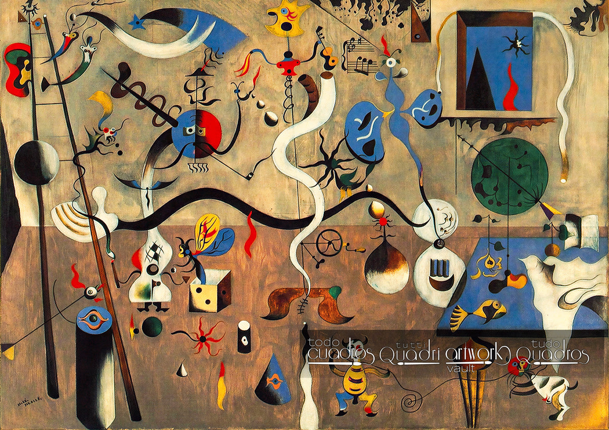 El carnaval del arlequín, Miró