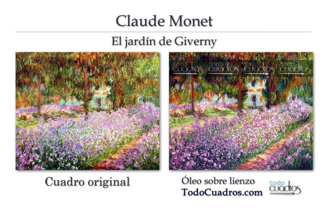 Reproducción impresionista de Monet.