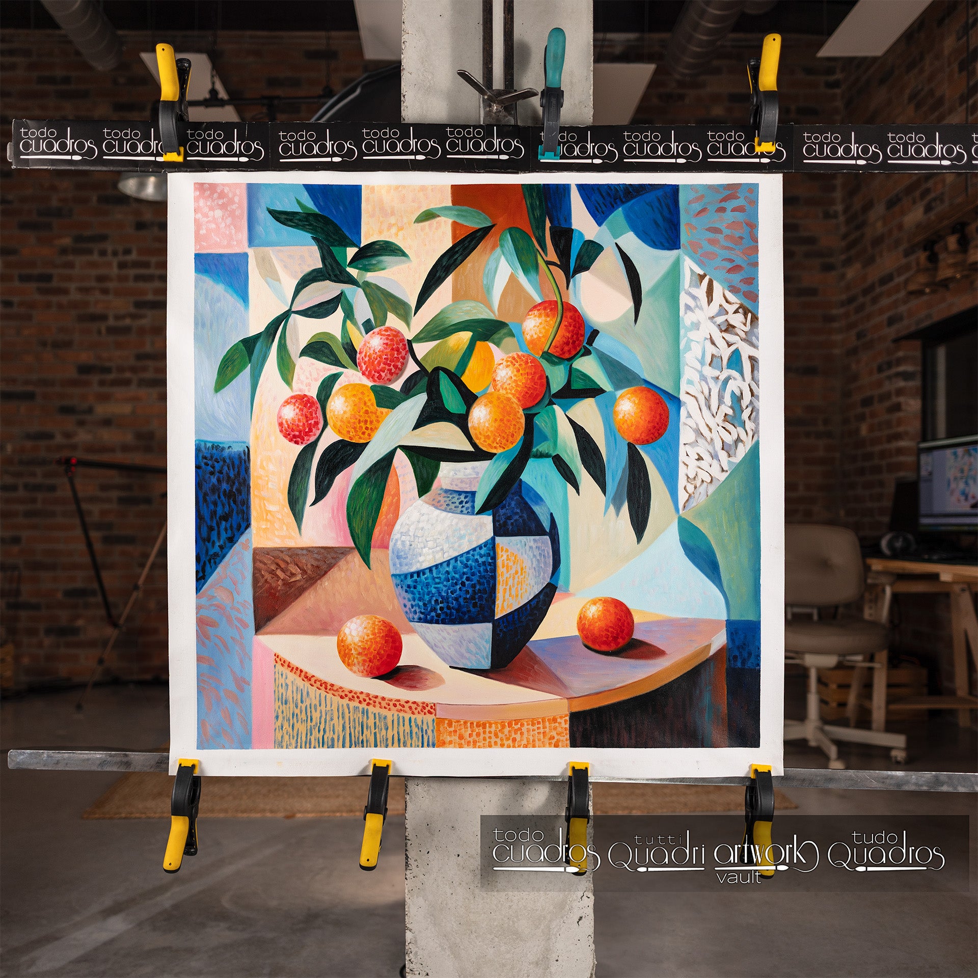 Bodegón geométrico