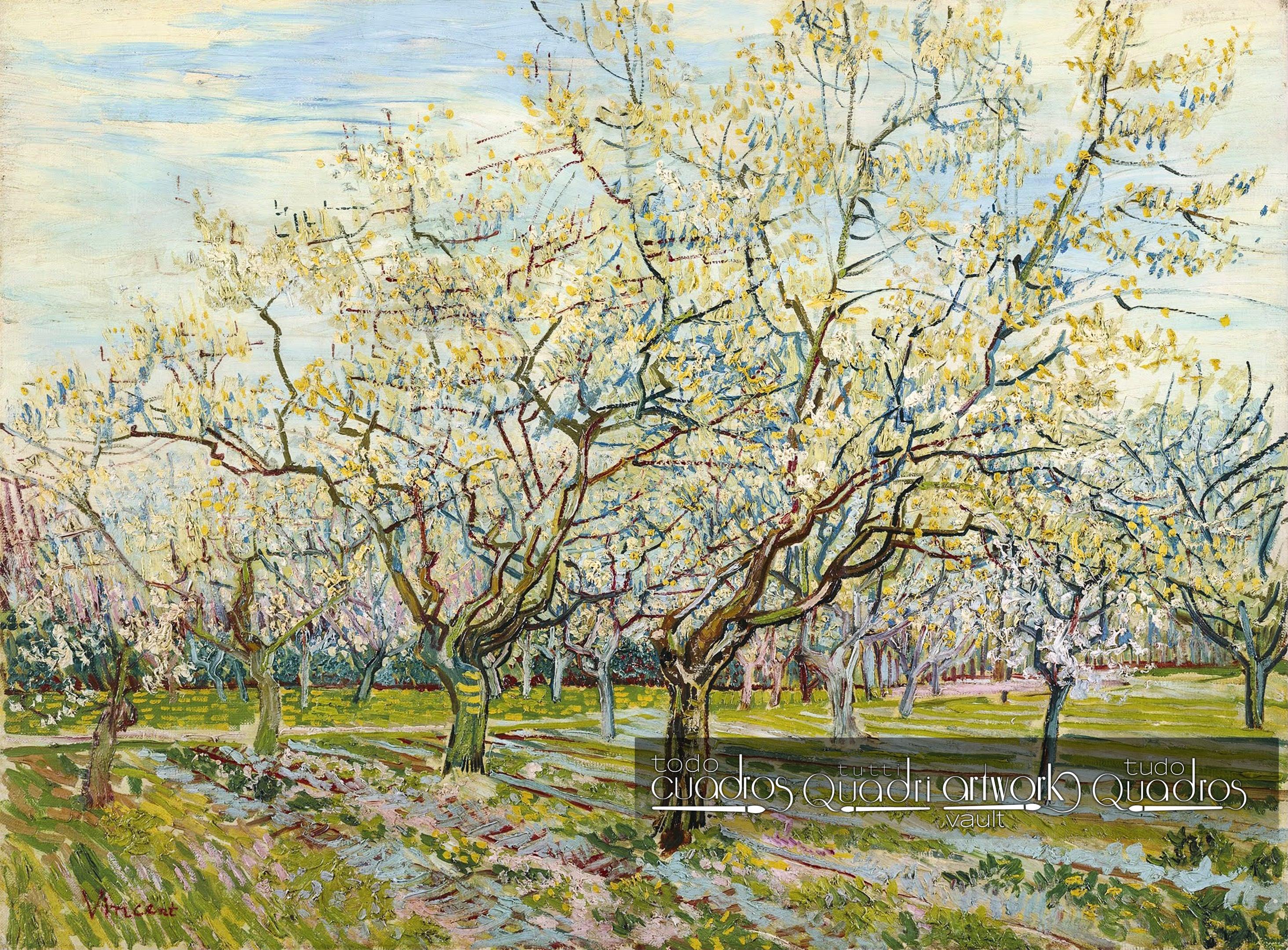 El huerto blanco, Van Gogh
