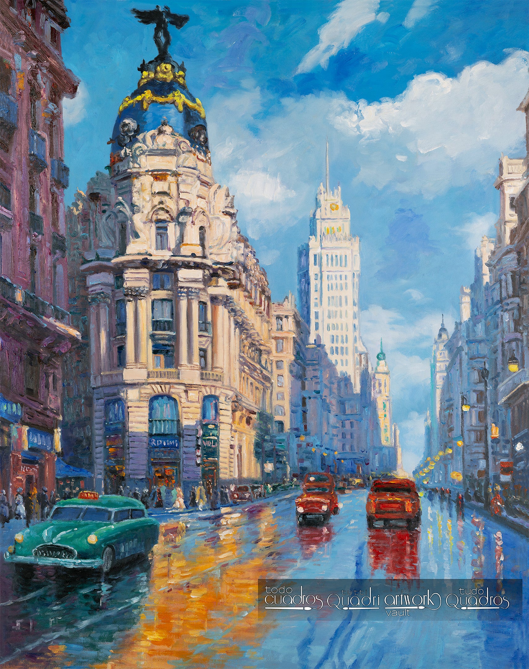 Madrid en movimiento, estilo Monet