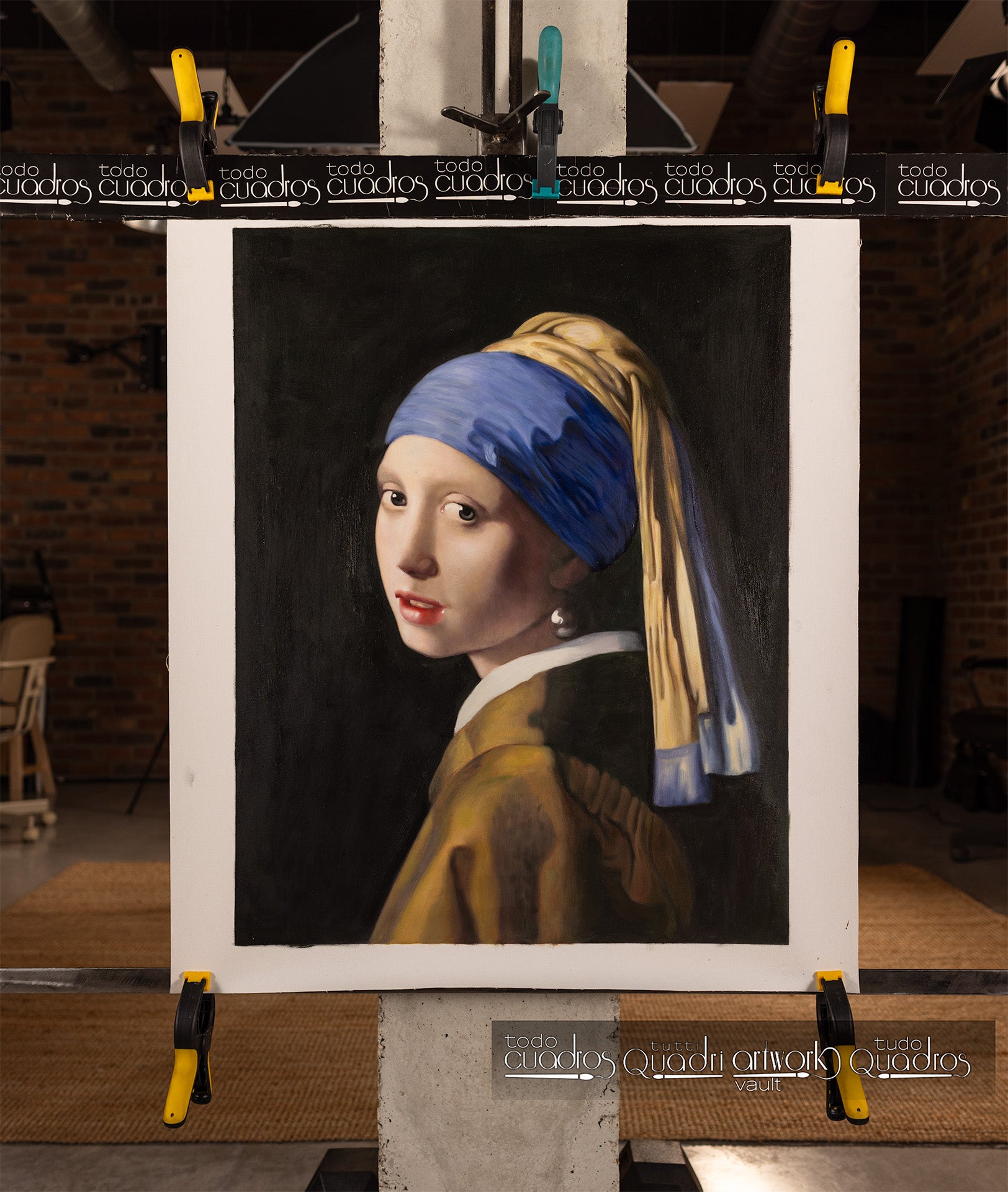 La joven de la perla, Vermeer