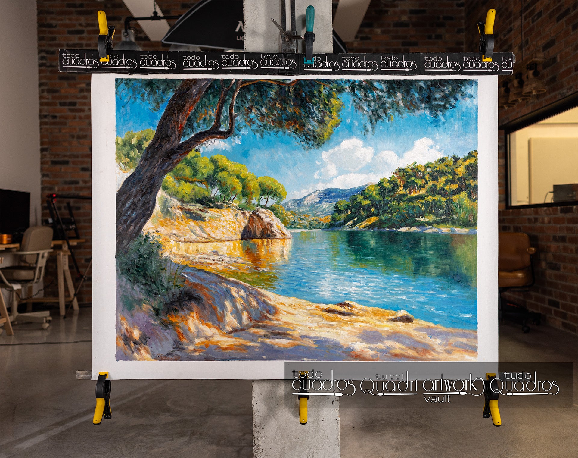 Luz y calma en la ribera, estilo Sorolla