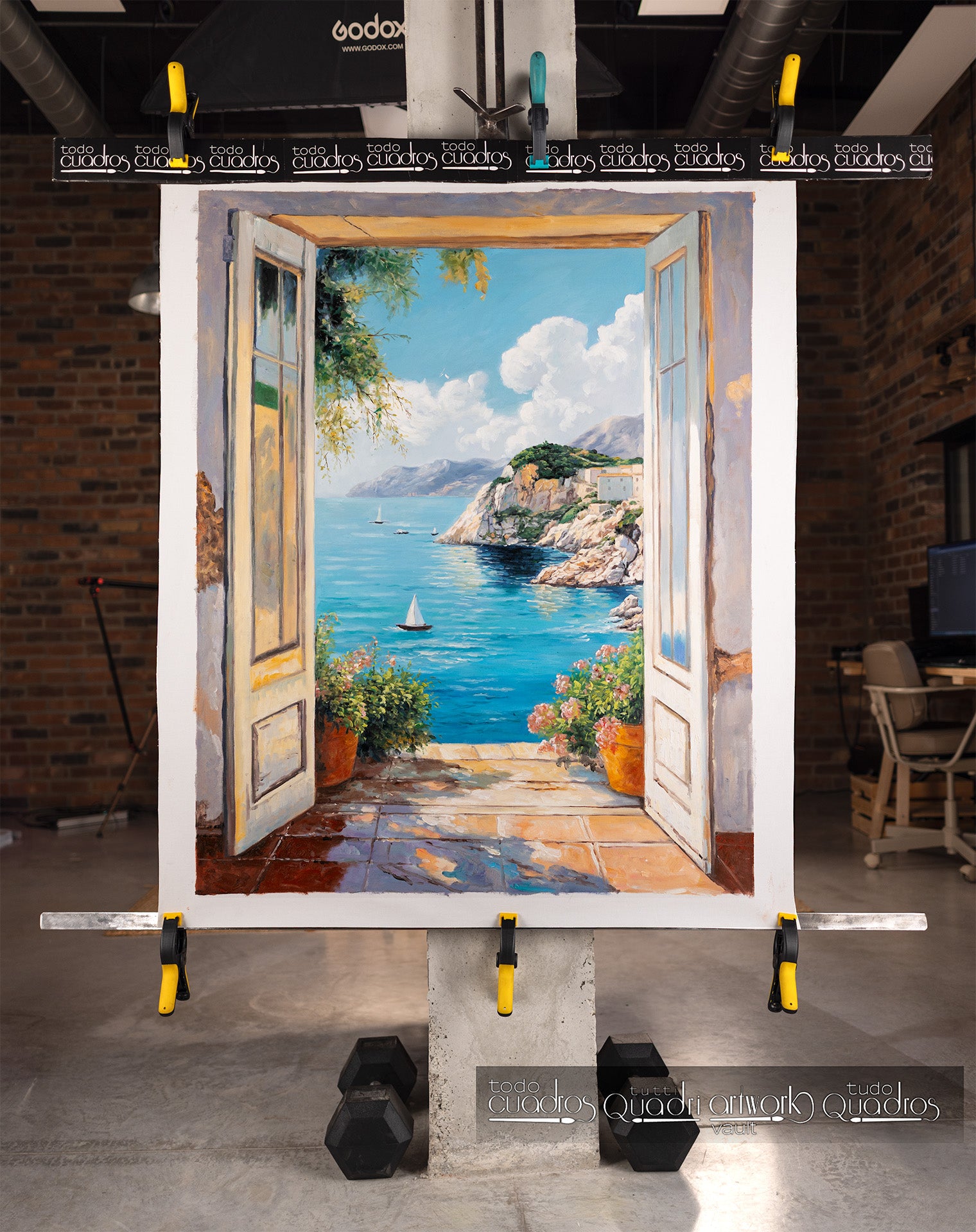 Puerta al Mediterráneo, estilo Sorolla