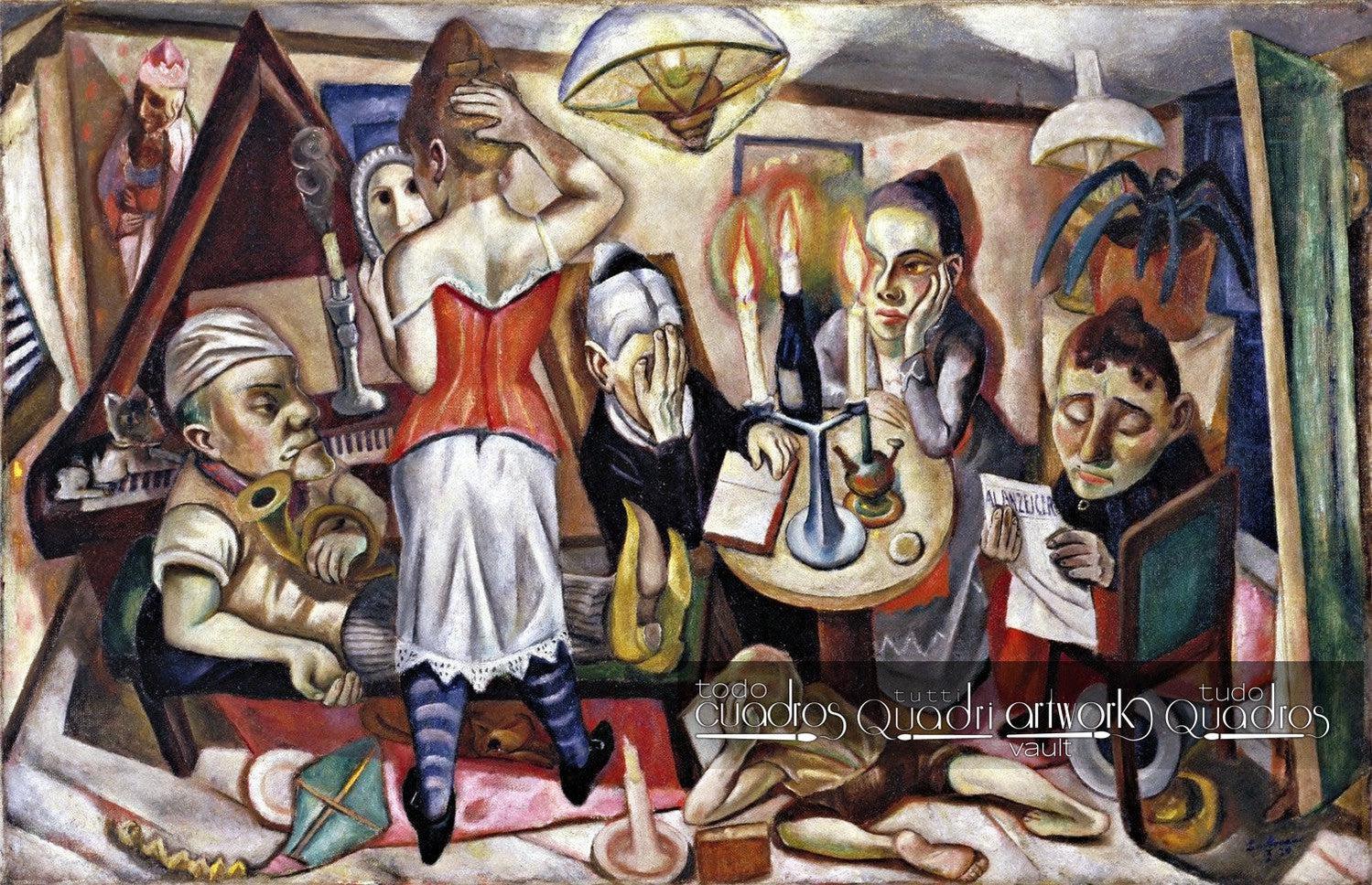 Foto familiar, Max Beckmann