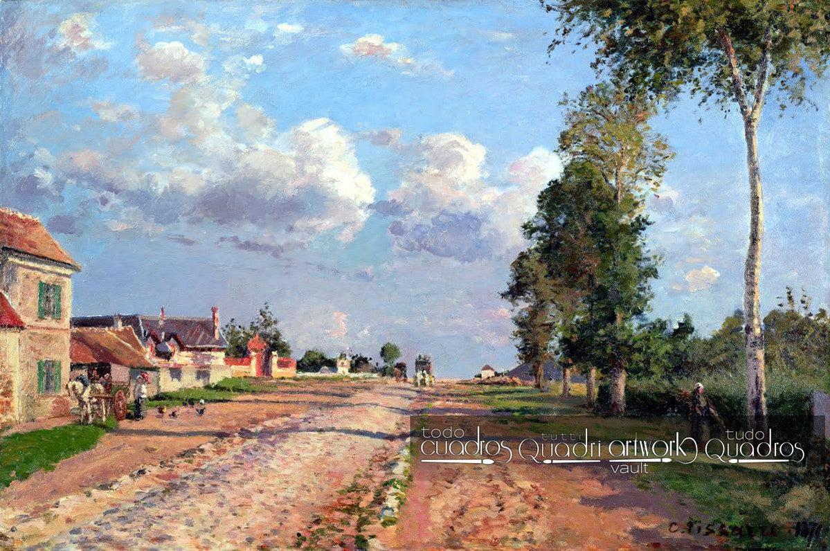 Camino a Versalles, Rocquencourt, Pissarro