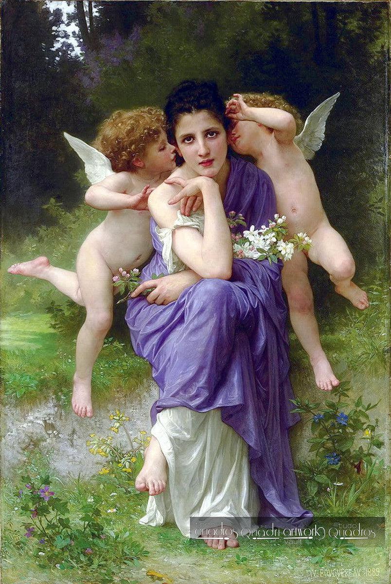 Canciones de primavera, Bouguereau