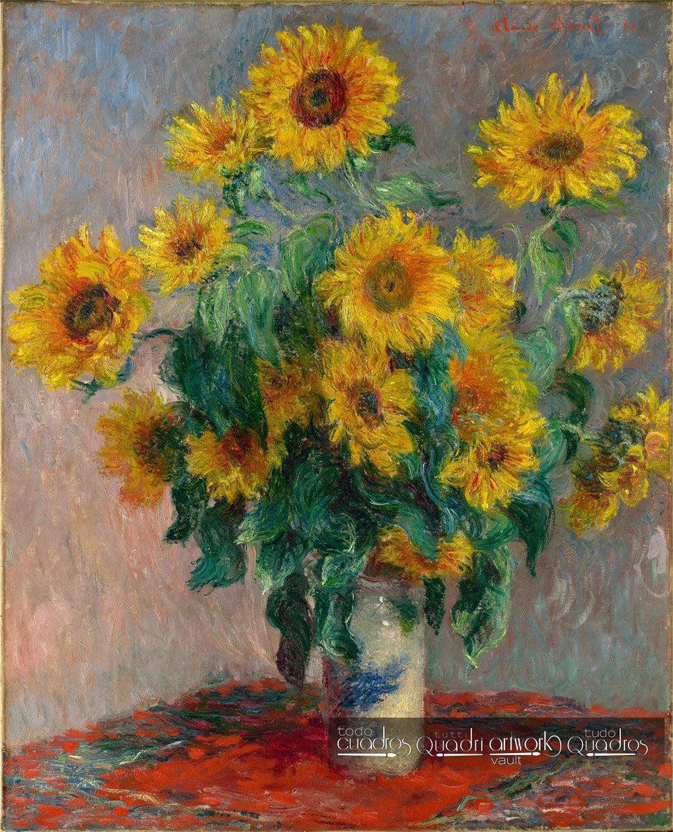 Ramo de Girasoles, Monet