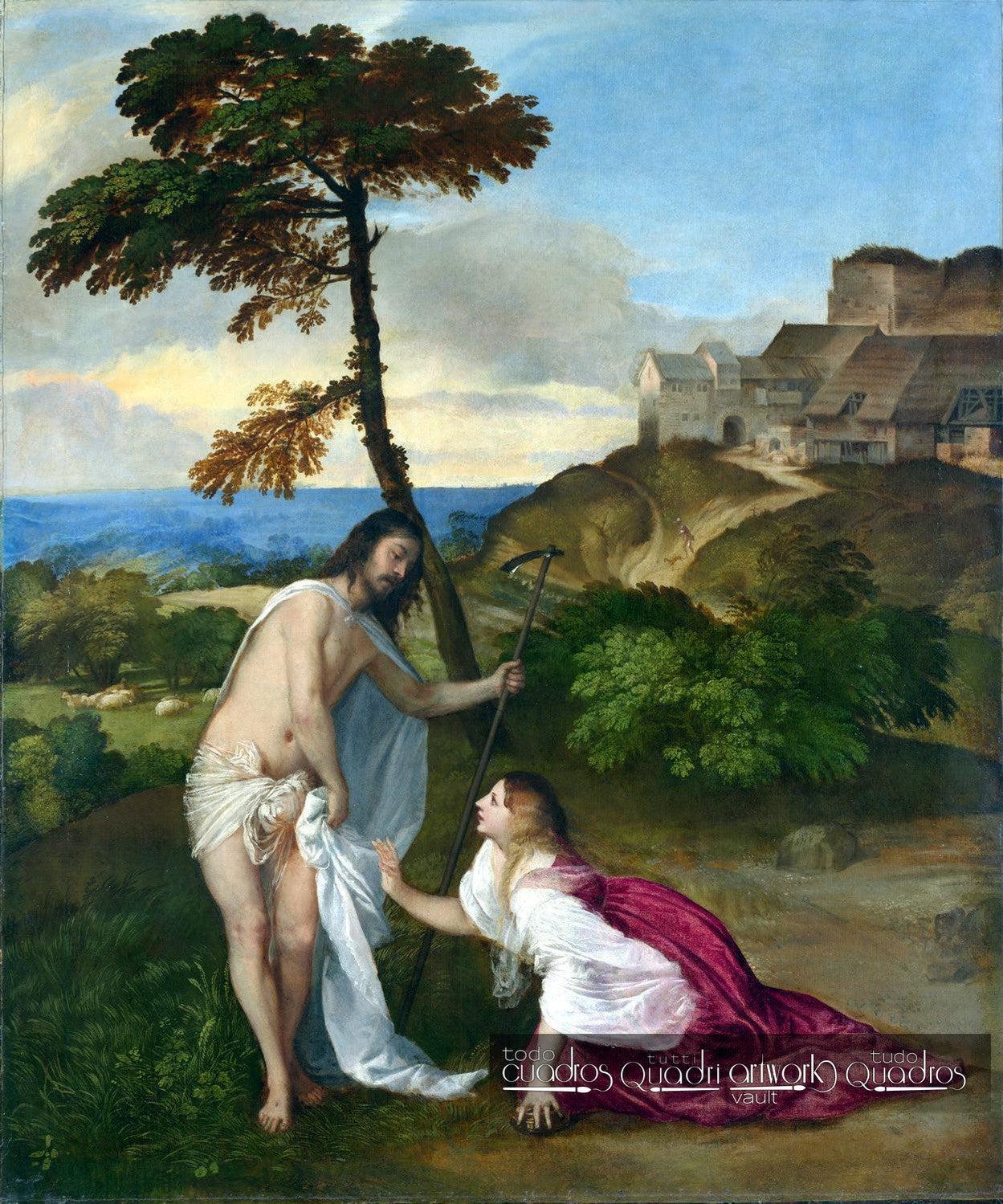 Noli me tangere, Tiziano