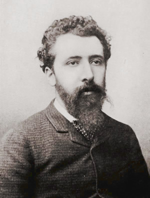 Foto de G. P. Seurat, tomada en 1888.
