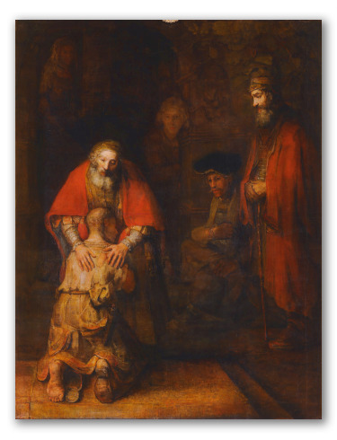 "El Retorno del Hijo Pródigo" de Rembrandt