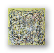 "Homenaje a Pollock", pinturas de Ángeles Croxatto